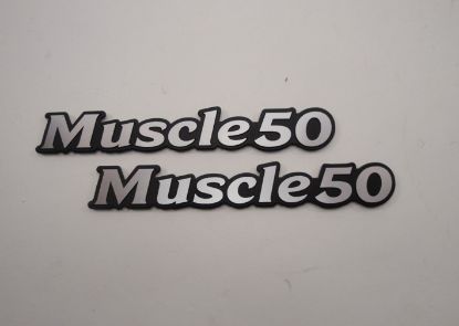 Afbeeldingen van Transferset Hanway Muscle 50 logo zijkap