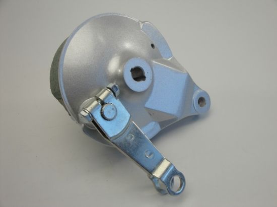 Picture of Brakeplate Rear PBR Silver complete