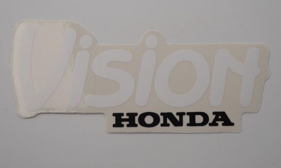 Picture of Transfer Honda Vision woord wit/zw p/st.