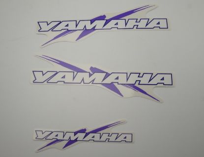 Picture of Transferset Yamaha striping paars 3-dlg.