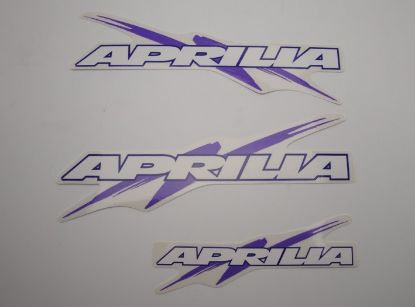 Picture of Transferset Aprilia striping paars 3-dlg