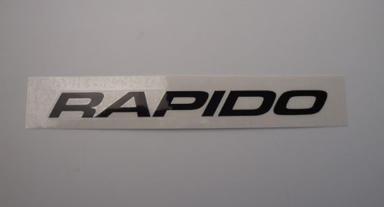 Picture of Transfer Peugeot Rapido zwart 15cm p/st.