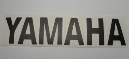 Afbeeldingen van Transfer Yamaha woord zwart 20cm p/st.