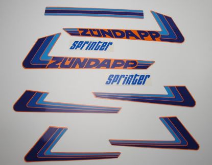 Picture of Transferset Zundapp Sprinter bl/oranje