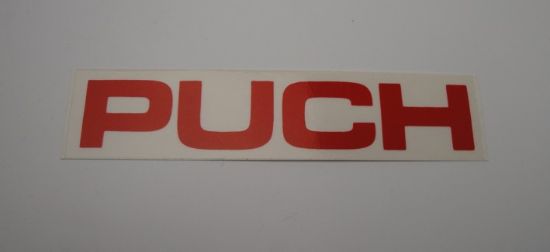 Picture of Transfer Puch rood 12cm p/st.