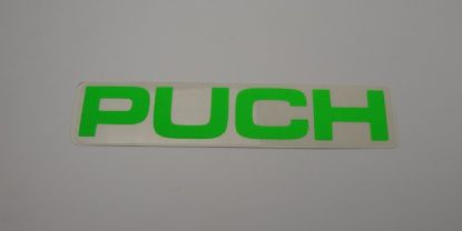 Afbeeldingen van Transfer Puch groen 12cm p/st.