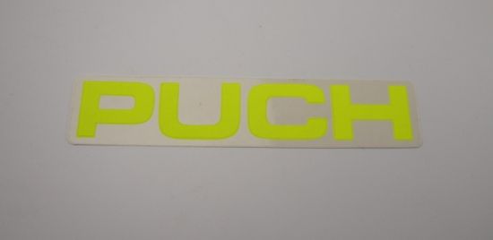 Picture of Transfer Puch geel 12cm p/st.