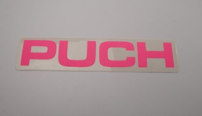 Afbeeldingen van Transfer Puch roze 12cm p/st.