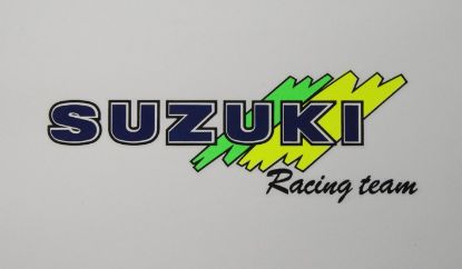 Afbeeldingen van Transfer Suzuki Racing team geel p/st.