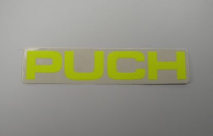 Picture of Transfer Puch geel 12cm p/st.