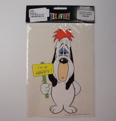 Afbeeldingen van Transfer Looney Tunes Droopy 19cm p/st.