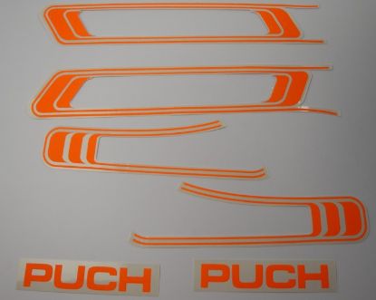 Picture of Transferset Puch Maxi oranje 6-dlg.