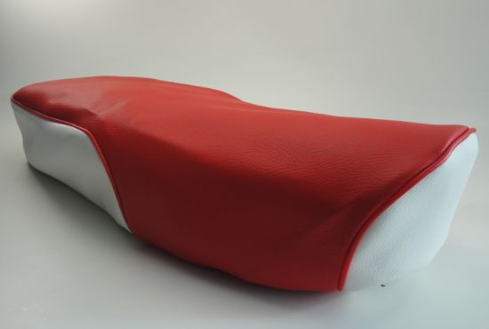 Picture of Seat cover Honda C310 red-white