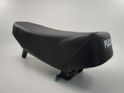 Afbeeldingen van Buddyseat zwart Puch Maxi, Rider