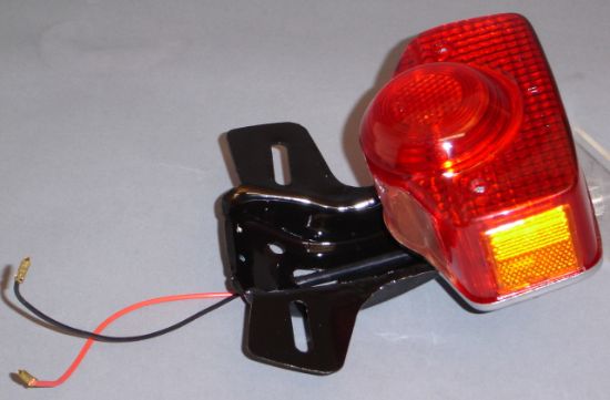 Picture of English taillight incl support Honda SS