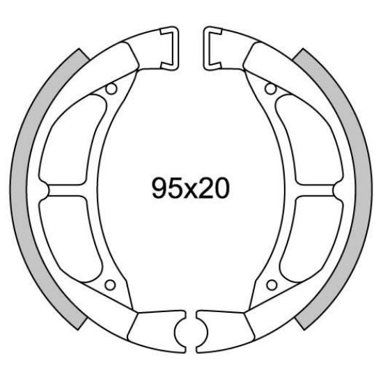 Picture of Brake Shoe GF1217