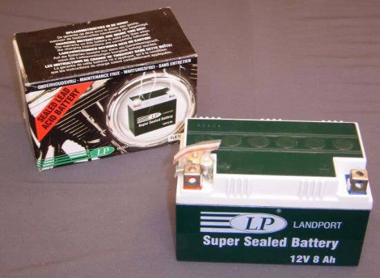 Picture of Battery 12V SLA12-8 Runner Purejet