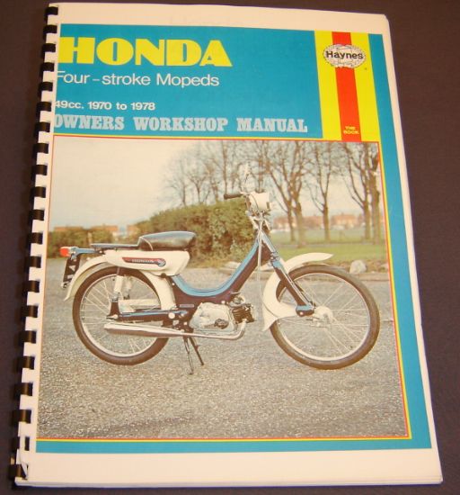 Picture of Workshop manual Honda PC50, PF50  Haynes