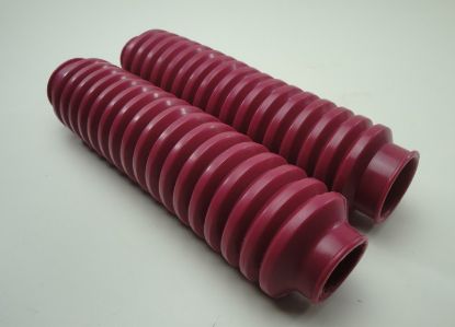 Picture of front fork rubber Vespa Citta cerise