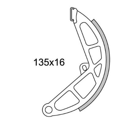 Picture of Brake Shoe GF0190