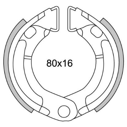 Picture of Brake Shoe GF0260