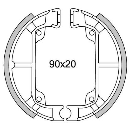 Picture of Brake Shoe GF1297