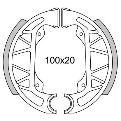 Picture of Brake Shoe GF0263