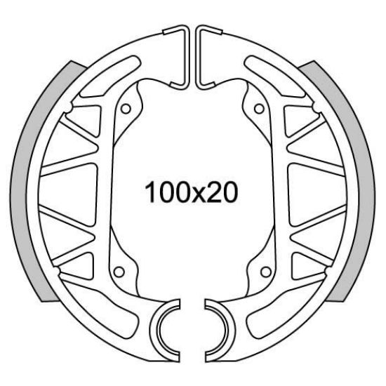 Picture of Brake Shoe GF0263