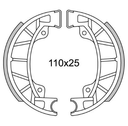 Picture of Brake Shoe GF0251