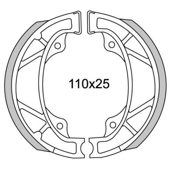 Picture of Brake Shoe GF0256