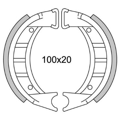 Picture of Brake Shoe GF1278