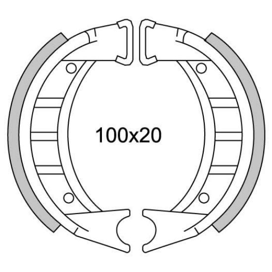 Picture of Brake Shoe GF1278