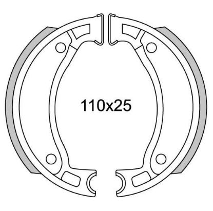 Picture of Brake Shoe GF0253