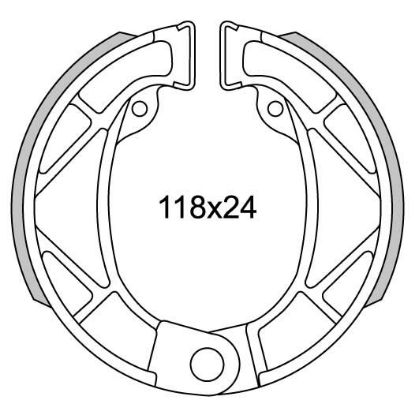 Picture of Brake Shoe GF0244