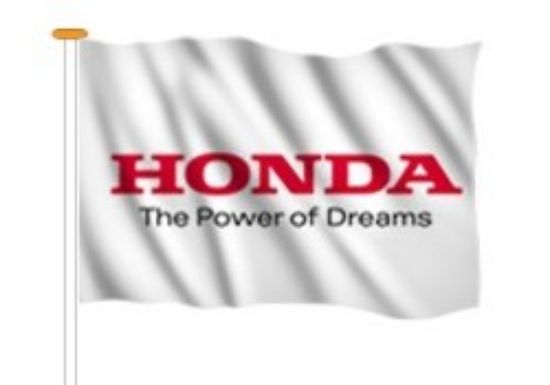 Afbeeldingen van Vlag, Honda power of dreams promo