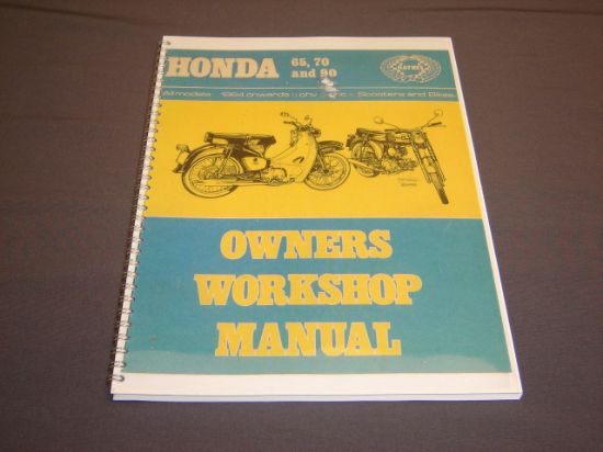 Picture of Workshop manual Honda S65, C70, C90 OT