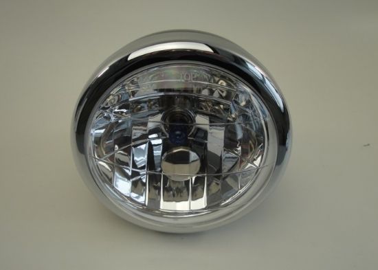 Picture of Headlight unit ZB, PBR Clear black Skyt.