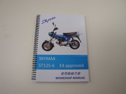 Picture of Workshop manual Skyteam 125cc Euro-4