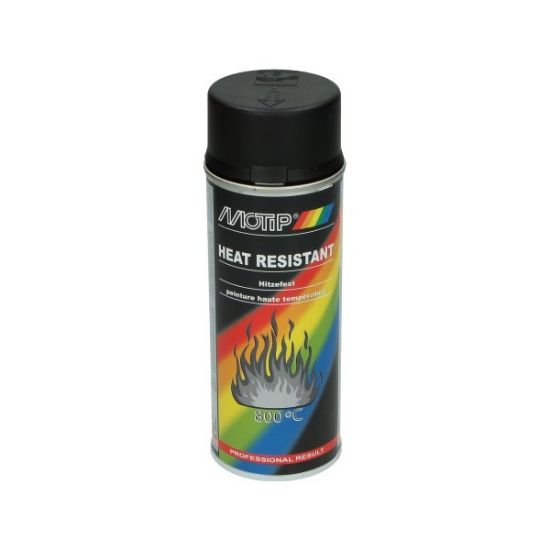 Picture of Heat resistant black Motip 400ml 