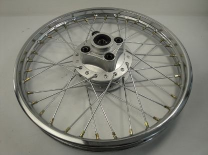 Picture of Rear rim Skyteam Ace 50cc chrome grey