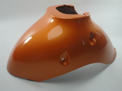 Afbeeldingen van Voorspatbord Aprilia Mojito oranje orig.