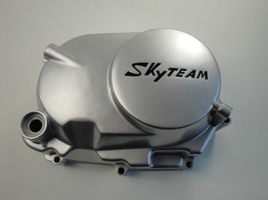 Afbeeldingen van Koppelingsdeksel Skyteam 125cc zilver 4T