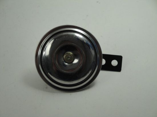 Picture of Horn 12Volt chrome universal 90mm 