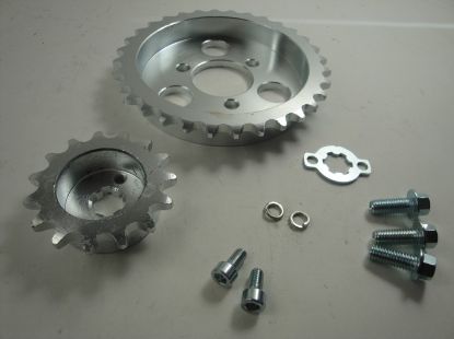 Picture of Sprocket set offset 15mm Monkey Skymini 