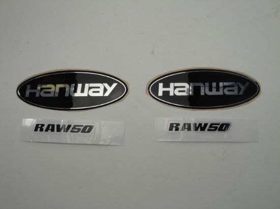 Picture of Sticker set Hanway RAW50 4 pcs 