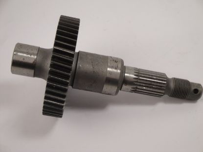 Picture of Rear wheel axle Piaggio 49T genuine