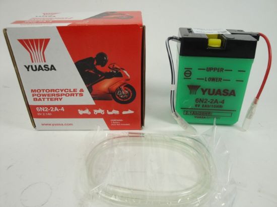 Picture of Battery 6N2-2A 6V Honda SS50, Dax, Yuasa