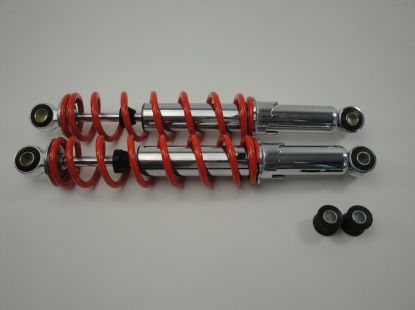 Picture of Shockabsorber kit 330mm red Honda Dax 