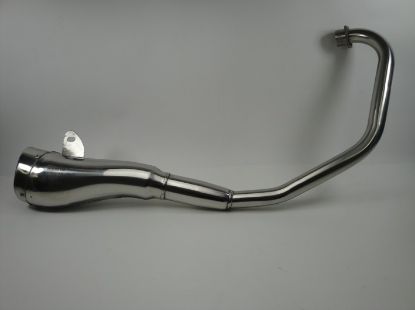 Picture of Exhaust Caferacer, Scrambler 125cc carb.