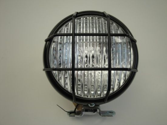 Picture of Headlight black 12cm with switch uni.